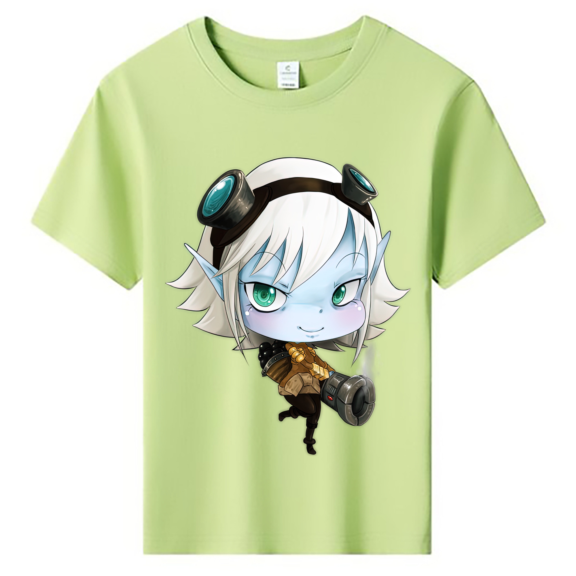 （画像用） リーグ・オブ・レジェンド League of Legends LOL 綿100％キッズTシャツ（フロントプリント）